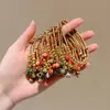 Pulsera de Estilo Étnico del Festival del Bote del Dragón con un Toque de Lujo, Pulsera de Hilo Chino de Cinco Colores, Pulsera Artesanal de Nicho Estilo Tíbet al por Mayor