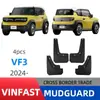 Adequado para Vietnam Vinfast Vf3 2024-2025 Exportação Transfronteiriça Protetor de Para-lama Protetor de Carro