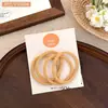 Set de Diademas Elásticas de Colores para Niñas Otoño e Invierno Sujetadores de Cola de Caballo Diademas Básicas Estilo Coreano Bandas Elásticas Accesorios para el Cabello