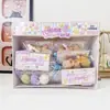 Conjunto de Brinquedos de Comida Realistas Estilo Xiaohongshu, Brinquedo para Alívio de Estresse com Recuperação Lenta