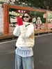 Chaqueta de algodón de canalé estilo coreano súper bonita para mujer, nueva de invierno 2026, ligera y delgada con relleno, prenda exterior elegante de alta gama