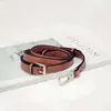 Correa de Hombro Longchamp Mini Hebilla de Modificación Sin Perforar Bolso Dumpling Bolso de Cuero Bolso Cruzado con Correa Ancha Estilo Minimalista Urbano