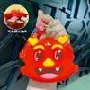 Porta-moedas Keychain Pingente Decoração Pendente Bolsa para Fones de Ouvido Armazenamento Pequeno Pingente Keychain Desenho Animado Dragãozinho da Sorte Venda por Atacado