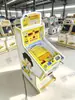 Novo modelo de máquina de pinball com mecanismo de mola de alavanca, máquina de jogo comercial para shoppings, pinball ejetor infantil a moedas com função de dispensar cartão