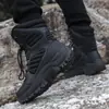 Botas Tácticas de Exterior para Hombre Impermeables Cálidas de Caña Alta Montañismo Combate Esquí Deportes Botas de Entrenamiento Al por Mayor