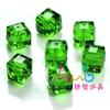 Venta al por mayor de cuentas de cristal de 10 mm, cuentas cuadradas de cristal tallado, accesorios de joyería para bricolaje.