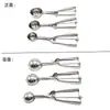 Colher de Sorvete de Aço Inoxidável Colher de Sorvete Boleador de Sorvete Boleador de Frutas Boleador
