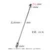 Vibrador Metal Olho de Cavalo Sm Brinquedo Alternativo Massageador de Próstata Dispositivo de Masturbação Masculina Bastão de Expansão Uretral Masculino