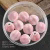 Acessórios DIY Joias Macaron Furo Reto Cerâmica Pequena Melancia Contas Soltas Roupas Pulseira Acessórios Materiais Contas Coloridas