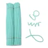 Varilla Giratoria Encriptada para Raíz del Cabello Tira de Cabello Ultra-Densa Flor de Terciopelo Artificial Jardín de Infancia Hecho a Mano DIY Ramo de Varillas Giratorias Coloridas para Niños