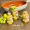Gorro 3D de Dibujos Animados Chiikawa Cadena para Teléfono de Gato Colgante de Mochila Gato KT Flor con Cuentas Corazón Regalo Pequeño