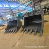 Cubo para Excavar Roca, Cubo para Movimiento de Tierras de Excavadora, Excavadora para Trabajos de Tierra y Piedra, Cubo Reforzado, Cubo de Excavadora sin Dientes