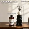 Ornamento de incenso de leão de pedra para alívio para uso doméstico, adequado para mesas de trabalho, salas de estar e quartos, para eliminar odores e criar uma atmosfera agradável; um ótimo presente para decoração de casa