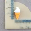 Funda de teléfono casera de helado, cono de juguete de comida para refrigerador, tocado 3D, pegatinas de pegamento de crema DIY, accesorios de resina