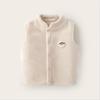Chaleco de Terciopelo Grueso de Doble Capa Procesado y Personalizado para Niños Primavera y Otoño Bebé Chaleco Cardigan de Terciopelo Ollie Otoño e Invierno Bebé