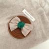 Pinza para el cabello de lazo grande de doble capa de terciopelo coreano, clip de resorte, estilo retro, accesorios para el cabello de lazo, tocado para mujer, lujo accesible