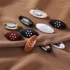 Comércio Exterior Diamante Imitação Formato Flor de Ameixa Oval Colorido Plástico Alfinete de Segurança Cabeça de Alfinete Feminino Anti-Exposição Fivela de Lenço