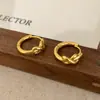 Brincos Irregulares Geométricos Enrolados, Modernos e Simples, com um Toque de Luxo Leve, Personalidade Exquisita e Única, Adequados para o Dia a Dia, Presilhas de Orelha Femininas