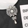 Moda Coreana Dongdaemun Broche Clásico de Flor Broche Hueco Chanel Mariposa Letra Accesorios de Ropa Broche