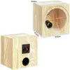 Cajas de altavoz para modificación de audio de coche 1.5 pulgadas, 3.5 pulgadas, 4 pulgadas, 5 pulgadas 6.5 pulgadas 8 pulgadas caja vacía caja de madera maciza para uso doméstico