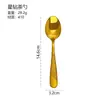 Cuchillo, Tenedor, Cuchara de Acero Inoxidable Estrella Diamante, Martillo Estilo Hotel Comida Occidental Cuchillo para Bistec, Tenedor, Cuchara, Cuchara de Postre, Tenedor para Ensalada de Frutas, 5 Piezas Principales