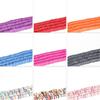 Explosiones transfronterizas color espaciador de cerámica blanda de 6 mm hoja de cerámica blanda espaciador de cuentas junta DIY accesorios para abalorios al por mayor
