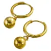 Cadena de Punto de Cruz Redonda Francesa Acero de Titanio Color 18K Sin Descoloración Collar Sencillo de Mujer Cadena para Clavícula Elegante de Alta Gama Nicho