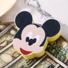 Ayudante de Cocina Lavado de Platos Algodón Dibujo Animado Forma de Mickey Fuerte y Duradero Electrodomésticos de Limpieza del Hogar Esponja Limpiador Venta al por Mayor
