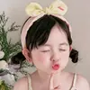 Tiara Fofa de Orelha de Coelho Infantil para Meninas, Antiderrapante, Não Danifica o Cabelo, Acessório de Cabeça Doce em Cor de Doce para Menininhas