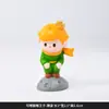 Nova Figura de Príncipe Raposa Bolo Flor Eterna Dia dos Namorados Decoração Fofa Mesa Resina Adereços Pequenos Enfeites