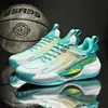 Zapatillas de Baloncesto Luminosas Transpirables de Malla Juveniles de Moda para Hombres y Mujeres 2026 Nuevo Estilo Zapatos Deportivos Casuales a Juego para Parejas