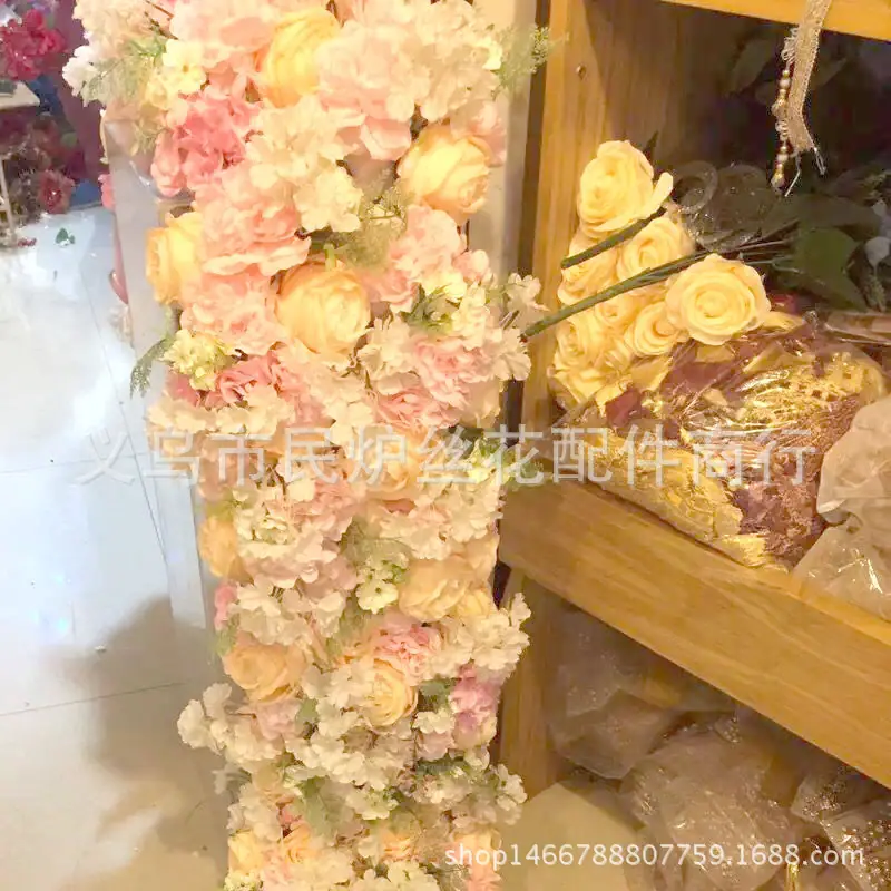 绣球搭配效果