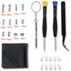 Novo Conjunto de Reparo de Parafusos para Óculos da Amazon Conjunto Combinado Mini Chave de Fenda Multifuncional Pinça Almofadas Nasais