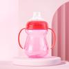 Taza de pico de pato para bebé de PP de boca súper ancha, a prueba de fugas y a prueba de asfixia, taza de aprendizaje directo para beber para niños con asa, taza de entrenamiento para hervidor de agua de taza grande