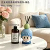 Enfeite de Aromaterapia de Boneca Azul Desenho Animado para Banheiro e Uso Interno, Eliminador de Odores de Alta Qualidade e Duradouro com Retenção de Fragrância