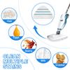 Adecuado para mopa de vapor h20 cubierta de tela para mopa accesorios para mopa cabeza de mopa triangular de gancho y bucle paño de repuesto de microfibra