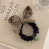 Nova Coleção Coreana de Scrunchies Plissados de Renda com um Toque de Luxo, Acessório de Prendedor de Cabelo Simples e Moderno com um Toque de Elegância