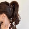 Pinza para el cabello perezosa con sentido avanzado en forma de onda para agarrar el cabello de la cabeza de mujer con menos volumen que una pinza de tiburón, accesorio para la cabeza