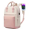 Mochila Nova Transfronteiriça, Mochila Fashion para Laptop de Grande Capacidade, Mochila de Viagem Portátil, Mochila Casual Feminina