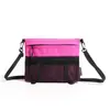 Bolsa transversal para trilha ao ar livre, mini bolsa quadrada pequena colorida personalizada, bolsa de ombro versátil e moderna, bolsa de celular para esportes e para o dia a dia