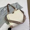 Bolso de Gran Capacidad Bolso Tote de Moda para Mujer Otoño e Invierno 2024 Bolso General Bolso de Hombro para Clase para Estudiantes Universitarios Bolsa de Compras