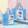 Caixa de presente para o primeiro aniversário do bebê, caixa de presente para o 10º aniversário, lembrancinha da celebração dos 100 dias, caixa de embalagem de presente de desenho animado para lanches, caixa vazia