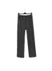 Calças Casuais de Listras Pretas e Brancas para Mulheres, Calças de Outono e Inverno de Cintura Alta para Usar por Cima, Calças de Casa, Calças de Pijama Plus Size, Calças de Perna Larga com Forro de Fleece