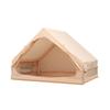 Tienda Inflable para Camping al Aire Libre, Cabaña Plegable de Algodón, Impermeable, Camping Nocturno, Calidez Invernal, Tela Oxford, Montaje Rápido