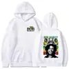 Moletom Bob Marley Harajuku Pulôver Tops Masculino Feminino Moletons Presente para Fãs
