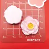 Accesorios de Resina de Rosa Floreciente Coloridos Brillantes Simulados Pegamento Cremoso para Manualidades Funda de Teléfono Móvil Accesorios para Tocado Pasador Pegatinas