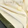 Tela de Cortina Acabada en Blanco Crema con Verde Vintage en un Estilo Italiano Cremoso, Fabricante Mayorista de Tela Jacquard Teñida en Hilo Keqiao Shaoxing