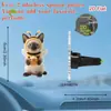 Lindo Clip de Perfume para Ventilación de Coche de Gato Gatito Acrílico Decoración de Coche Accesorio de Interior Adorno de Fragancia