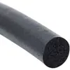 Tiras Cuadradas Sólidas de EPDM, Tiras de Goma Espuma de EPDM, Tiras de Sellado Marinas, Tiras de Silicona Adhesivas por un Lado