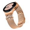 Adequado para Samsung Galaxy Pulseira de Metal Watch5/6/7 Fecho Borboleta Tartaruga Especial Sem Costura Milanesa